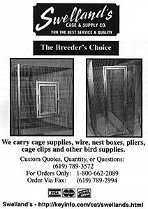 Swelland's Cage and Supply Co.