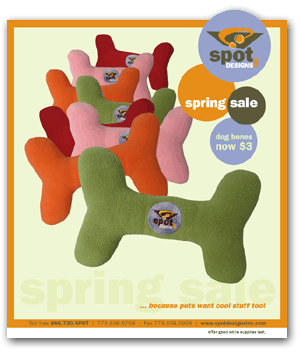 Spot Designs E-mail Newsletter